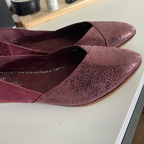 Toms, Jutti flats women’s 7.5 - Picture 2 of 2